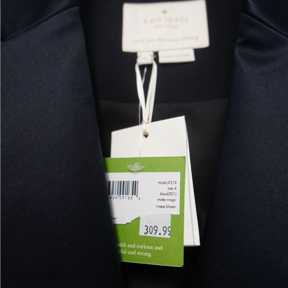 Elegant Black Blazer by Kate Spade - Picture 4 of 7